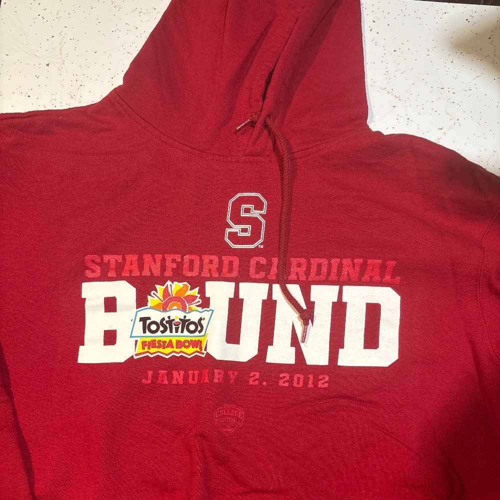 STANFORD sweatshirt.